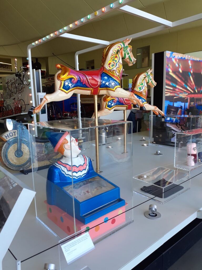 carousel hourse in the Transport Museum