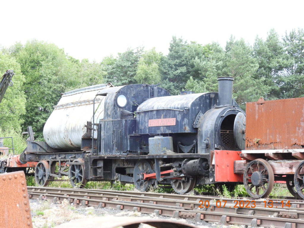 railway waggons at Beamish living museum