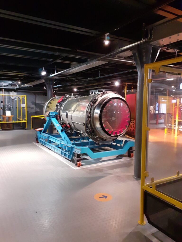 machine in discovery museum