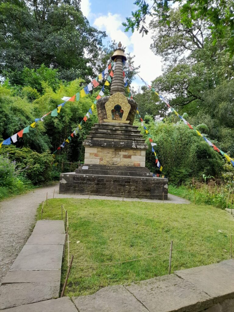 Garden monument at Harewood House