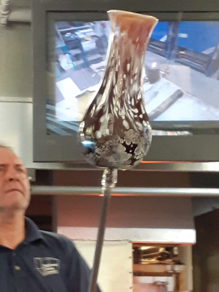glass blowing demonstration