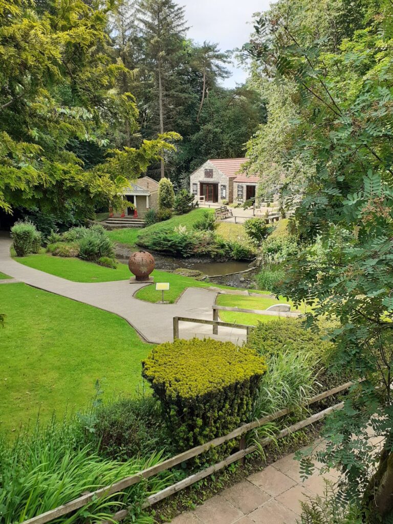 garden at Vindolanda