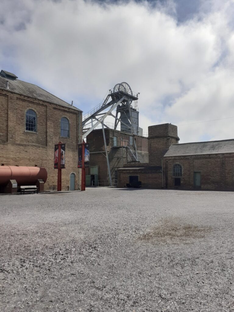 pit head at the Woodhorn Mining Museum