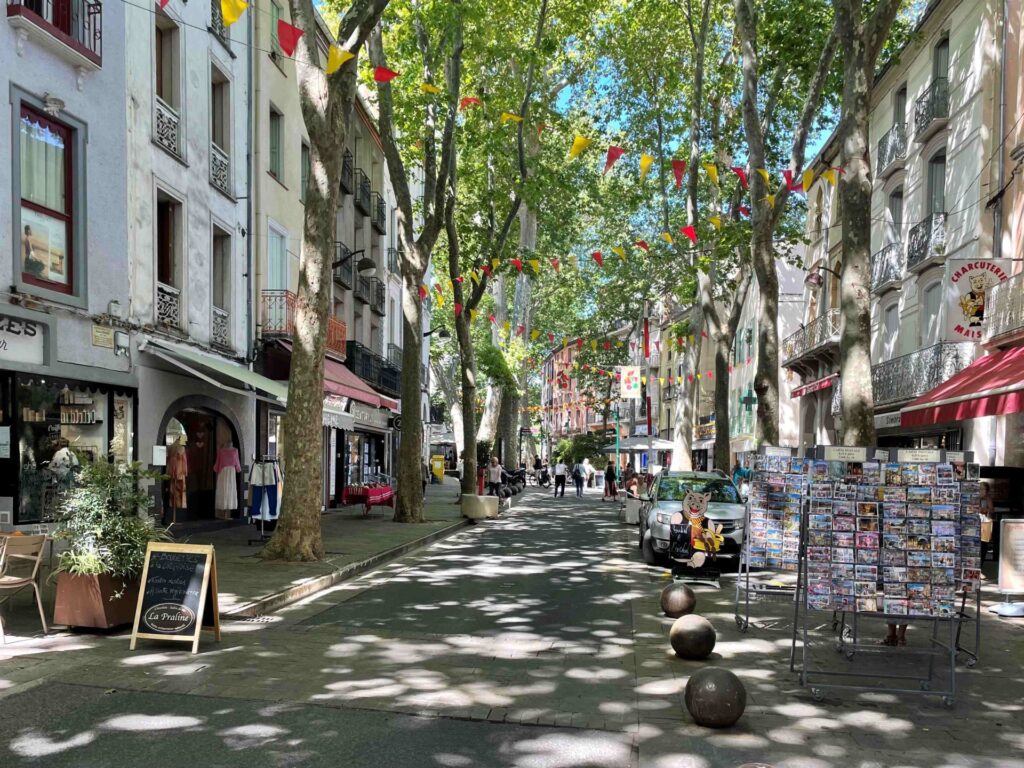 a street in Ceret France