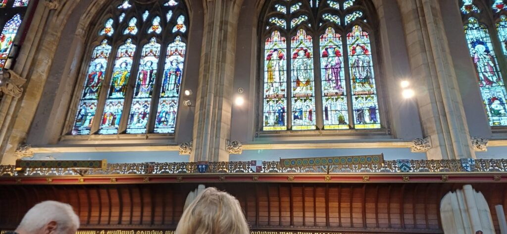 Stained glass window